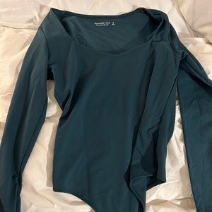 A&F green body suit!! Super comfortable and stretchy